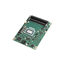 COM Express Basic Module Type 6 with AMD V1756B CPU at 3.25GHz, 4Cores, 35-45W, COMe Basic and 4x Display support.